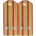 Береговая служба ВМФ СССР. Старший офицерский состав, погоны обр. 1943 г..